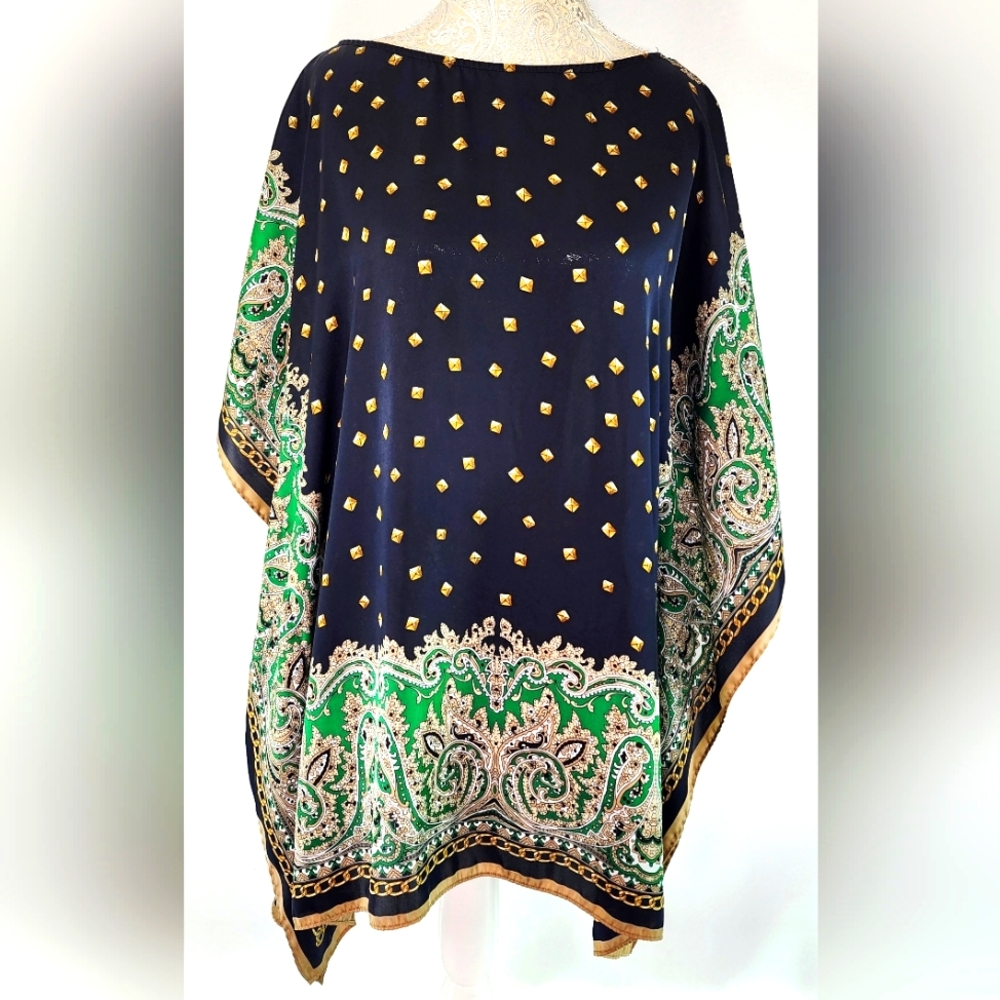 Michael Kors Kaftan Hankerchief Blouse